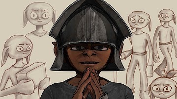 Developing a Fantasy Villager | Character Design in Krita