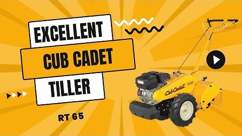 Cub Cadet RT 65 Tiller