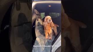 From hammock to hard bottom in seconds with Dog Seat Cover