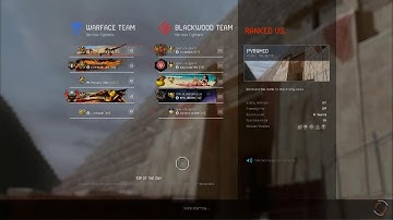 Warface: 28 Kill Ranked Match With The AS VAL Custom