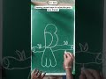 D letter se bird drawing #shorts #artwork