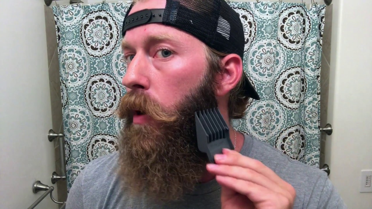 Learn How To Fade Your Beard Like A Pro - YouTube