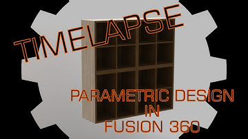 FUSION 360: Parametric Bookshelf - Download Included!
