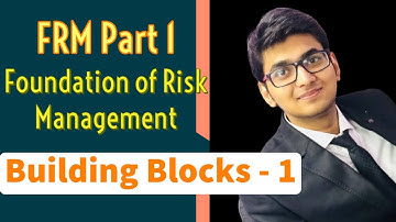 Building Blocks - 1 | FRM Part 1 | Foundation of Risk Management | Nov 2021 Exam | Join Now | RBei