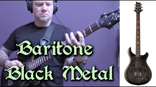 Baritone Black Metal - PRS SE 277