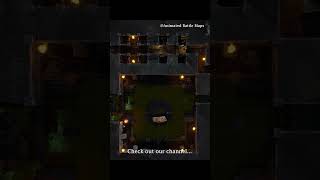 D&D | Curse of Strahd Death House - Dungeon PT 2 Grid | Animated Battle Maps