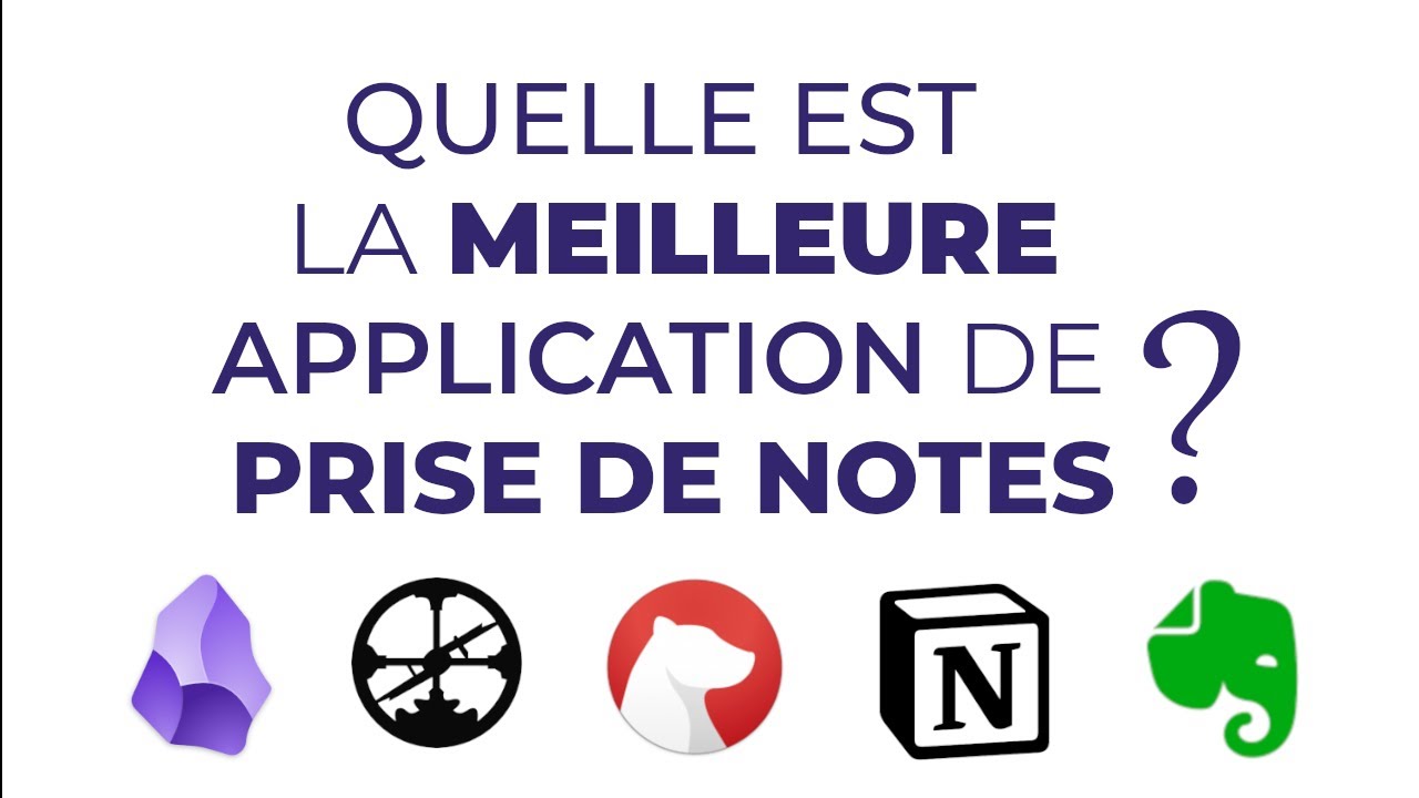 Quels sont les meilleurs outils de prise de notes ?