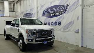 2020 Ford Super Duty F-450 Lariat W\/ 6.7L Power Stroke Diesel Dually Overview | Boundary Ford 20T046