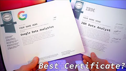 Google vs IBM Data Analyst Certificate - BEST Cert...