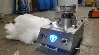 Тest modified Tornado with new head working 15 kg per hour cotton candy