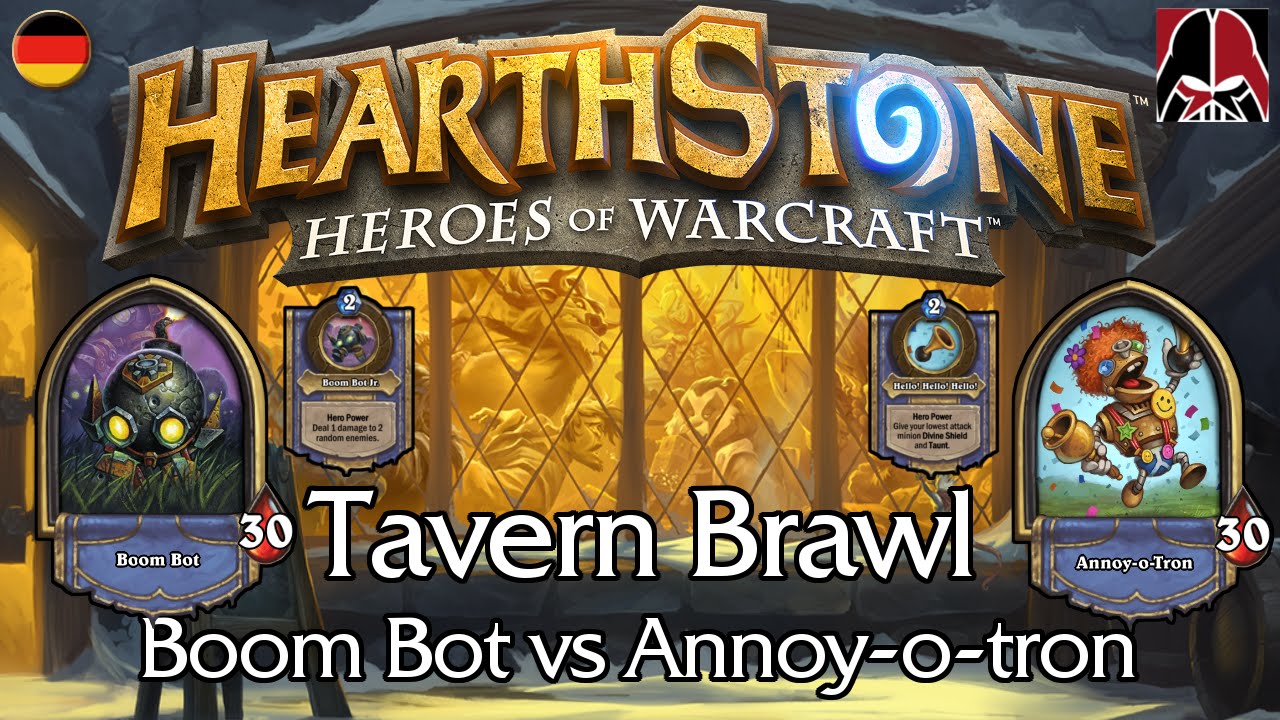 Hearthstone - Tavern Brawl - Deutsch / German - Boom Bot vs Annoy-o-Tron
