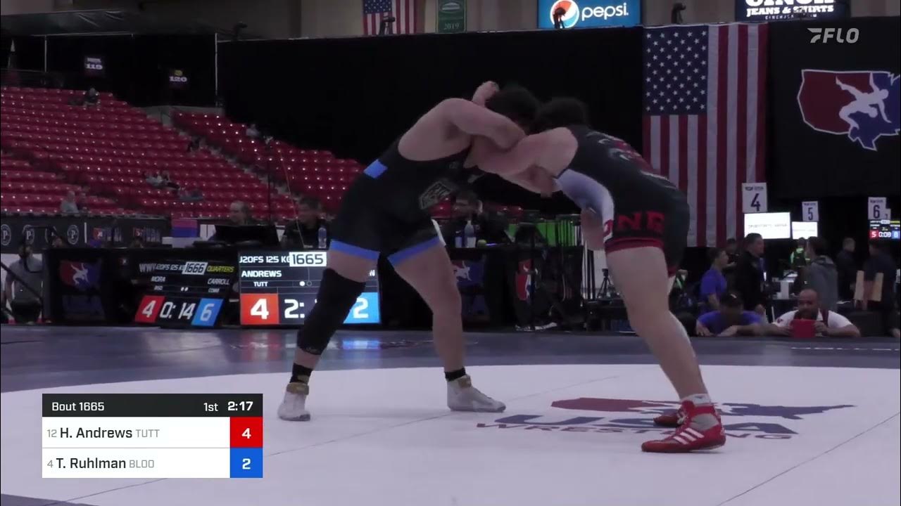 125 Kg Quarters Harley Andrews, Tuttle Wrestling Club Vs Tristan