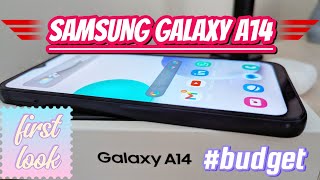 Samsung A14 first look. I bought Samsung's  best selling phone in the world!