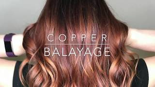 Copper Balyage | Formulation talk through | Lisa Huff Hair