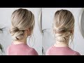 HOW TO: EASY BUN HAIRSTYLE 🌸 & HAIR ROUTINE