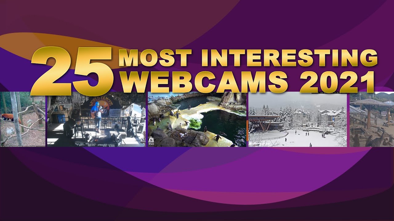 EarthCam - 25 Most Interesting Webcams of 2021
