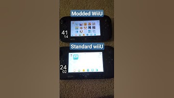 Modded vs Standard WiiU boot up times