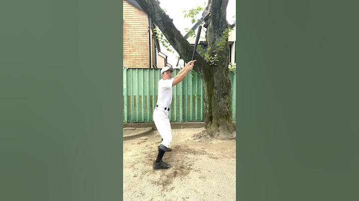 素振りと全く逆の打ち方をする小笠原道大#shorts