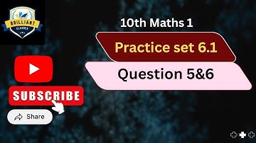 10th Maths 1 chapter Statistics Practice set 6.1 Question no 5 & 6