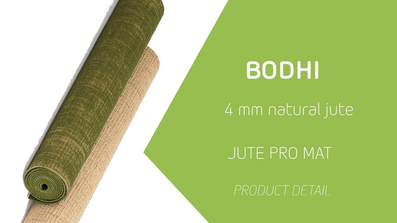 BODHI NATURAL JUTE PRO MAT, 4MM YOGAMAT