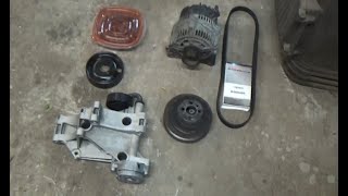 MK1 VW Rabbit Serpentine Belt Conversion