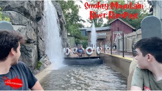 Smoky Mountain River Rampage at Dollywood! We Got Soaked  [4K POV]