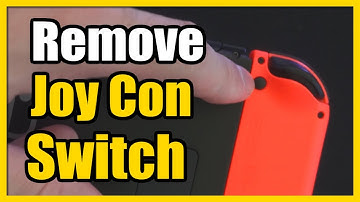How to Remove the Joy Con Controllers from the Nintendo Switch (Detach Tutorial)