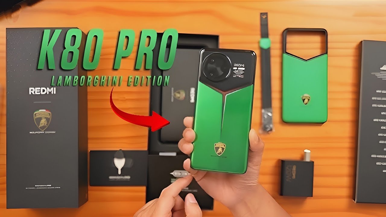 Redmi K80 Pro (Poco F7 Pro) Lamborghini Edition Unboxing🔥Ultimate