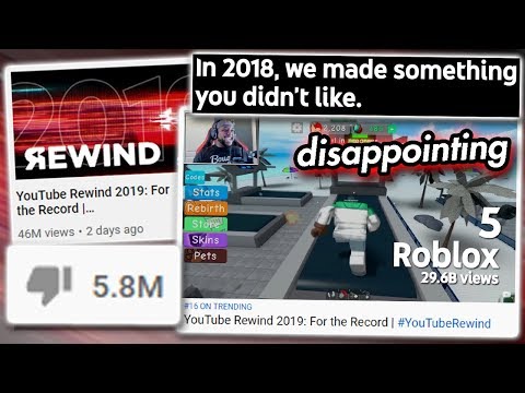 Roblox Was In Youtube Rewind 2019 Its Really Bad - youtube roblox playing life alpha