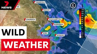 Parts of Queensland predicted predicting wild weather and severe thunderstroms | 7 News Australia