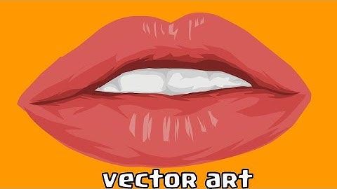 how to make vector lips in illustrator
