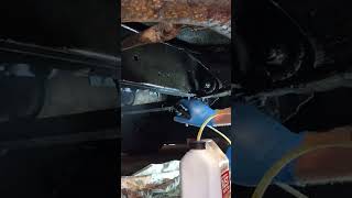 Land Rover Defender Chassis Lanoguard application #automobile #mechanic #yourubeshorts
