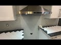 Tiling A Wall - Kitchen Remodel