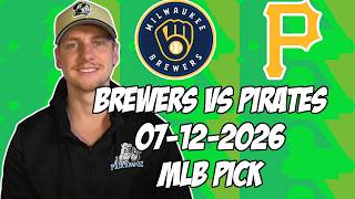 Milwaukee Brewers vs Pittsburgh Pirates 7/12/26 MLB Pick & Prediction | MLB Betting Tips screenshot 5