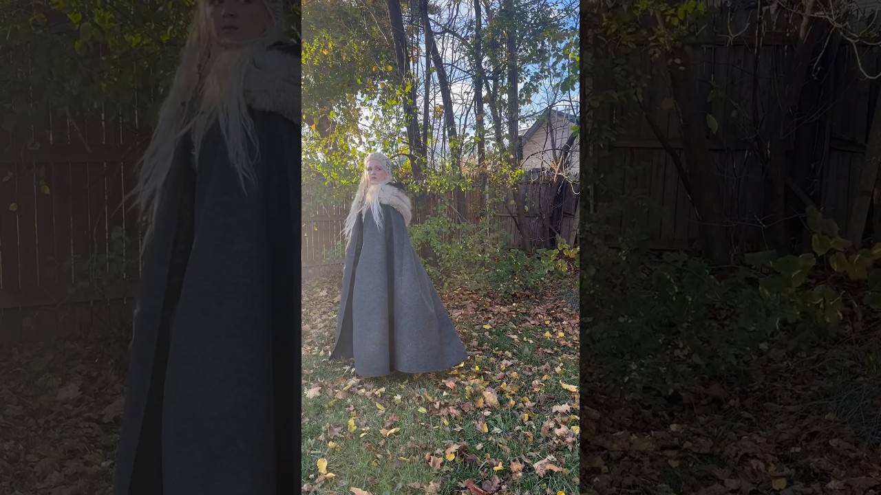 Let’s style the Medieval / Renaissance Cloak I made!