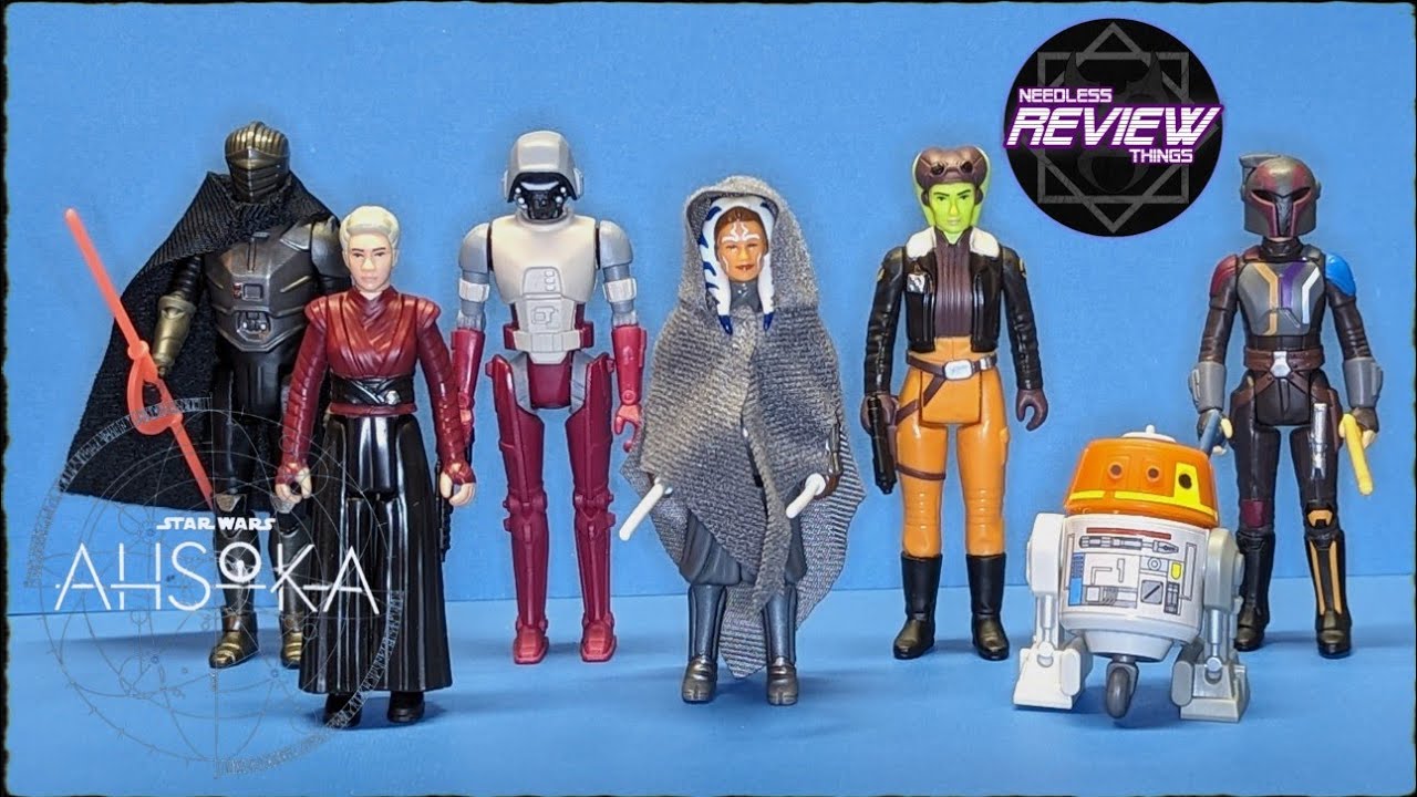 Star Wars Retro Collection Ahsoka Wave Needless Unboxing - YouTube