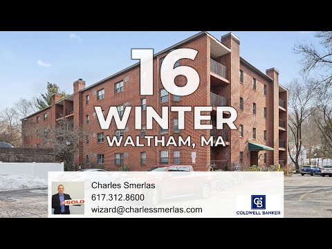 16 Winter Street 48C, Waltham, MA home video tour