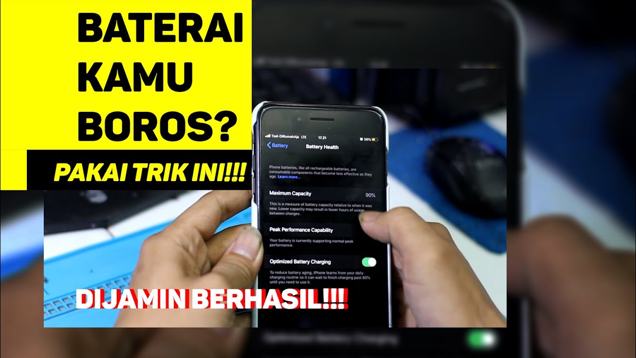 Cara Mengatasi Baterai Iphone Boros