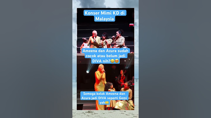 Mimi KD tampil konser bareng Anak dan Cucu 😍 #krisdayantilemos #aurelhermansyah #ameena #azzura