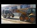 Hidromek A5 vs Cat 434 kapışma - Nevşehir