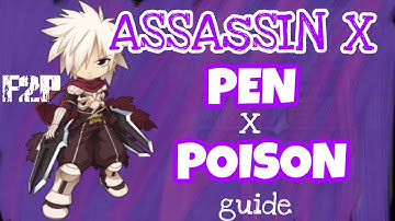 [RoX] Assassin Cross PEN/Poison BEST BUILD GUIDE #f2p #guide #pvp