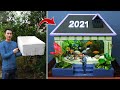 Amazing! Build beautiful mini Home Aquarium from Foam boxes and Cement