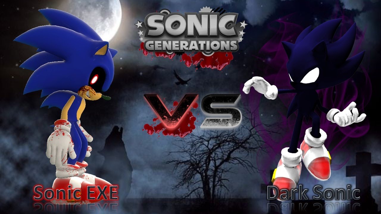 Dark Sonic vs Sonic.exe  Sprite Battle 