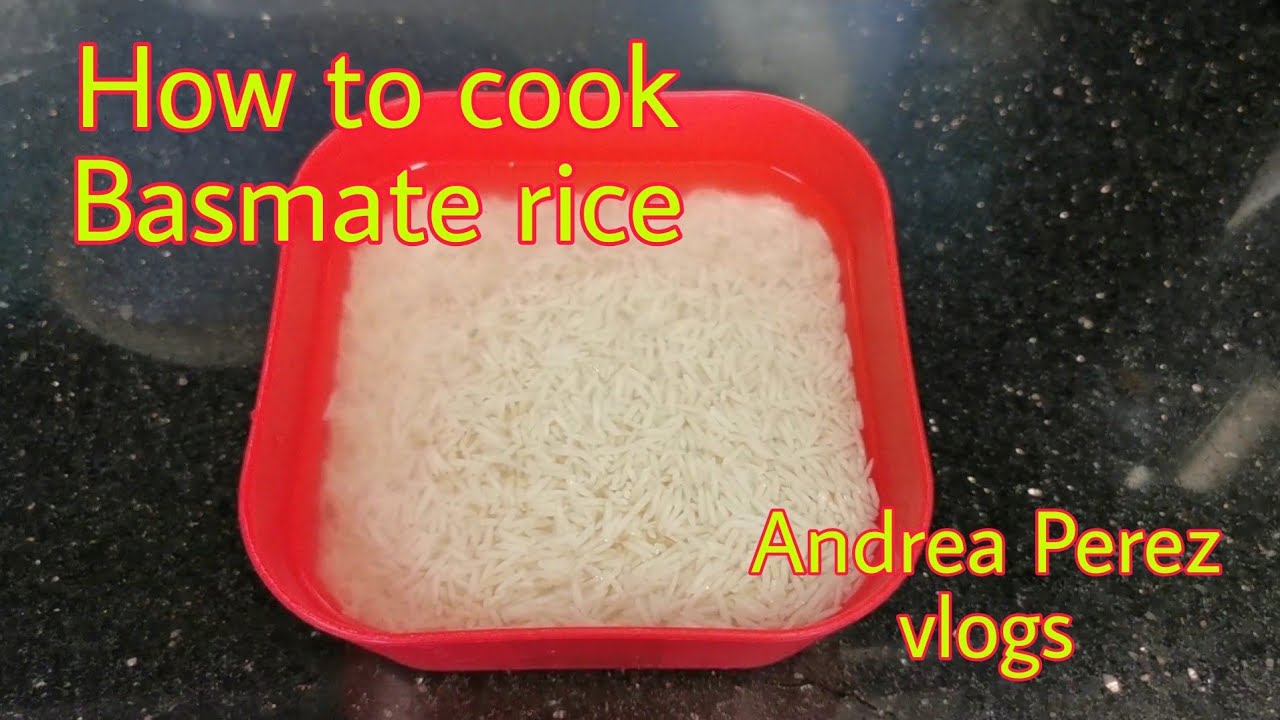 HOW TO COOK BASMATI RICE YouTube
