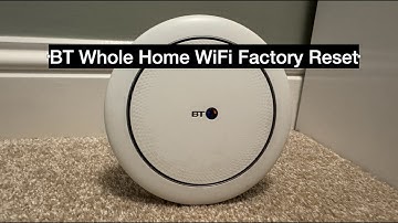How to Factory Reset BT Whole Home WiFi Disc - All Models Premium/Mini/088269