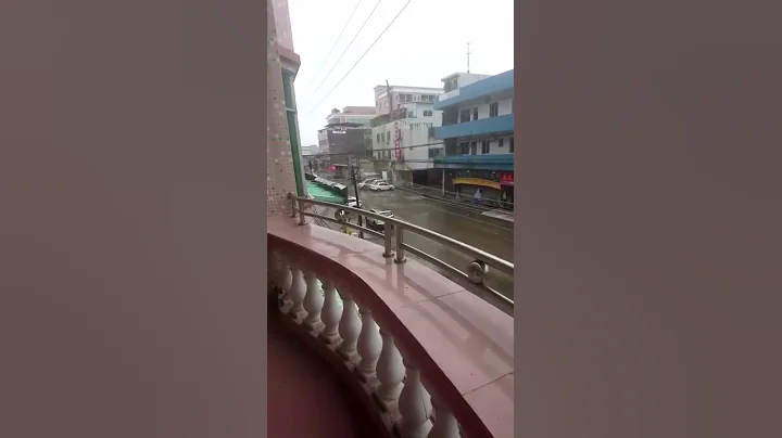 Random Chinese vs Typhoon Mangkhut