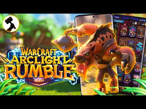 *NEW* Warcraft Mobile Game! Warcraft Arclight Rumble Gameplay - YouTube