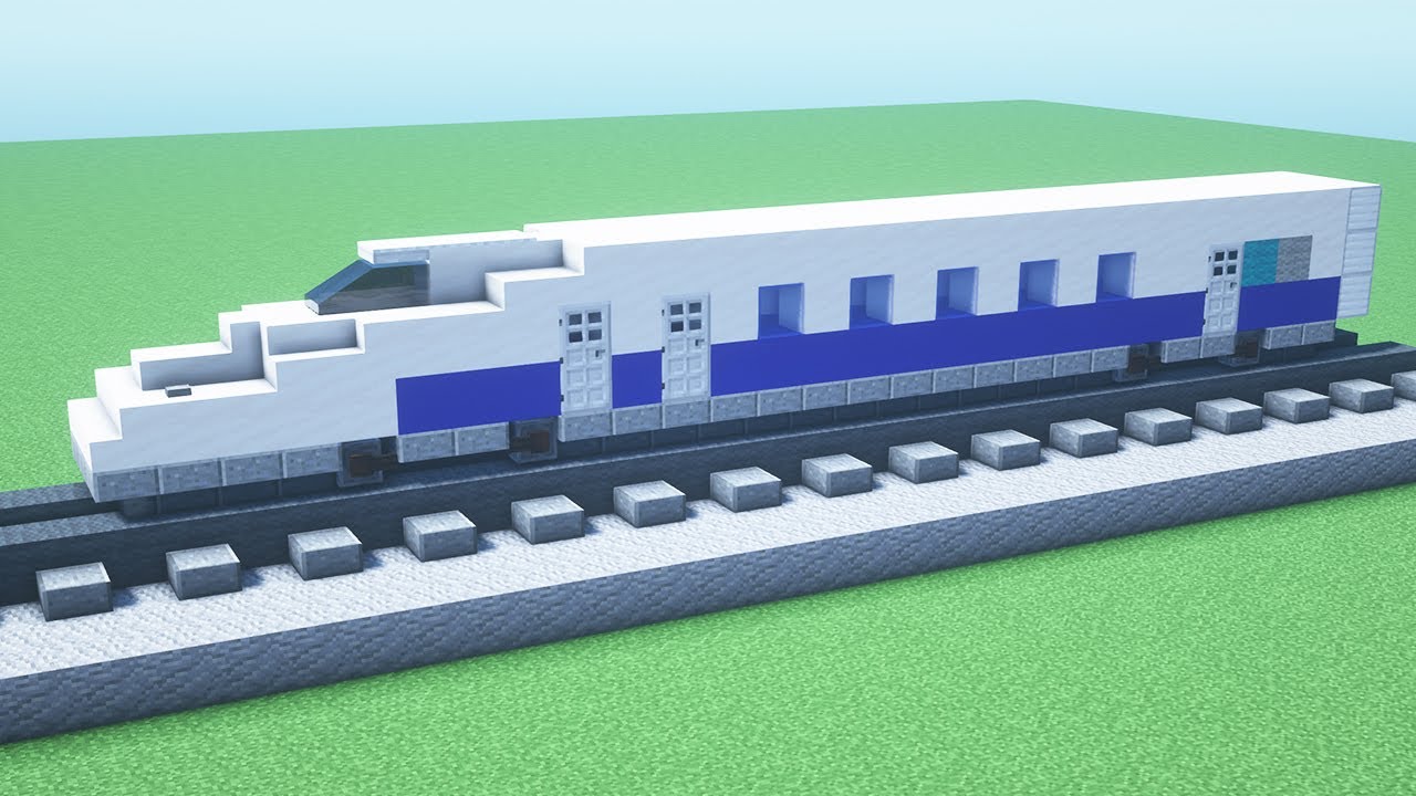 マイクラ 電車の作り方 鉄道 乗り物 Youtube