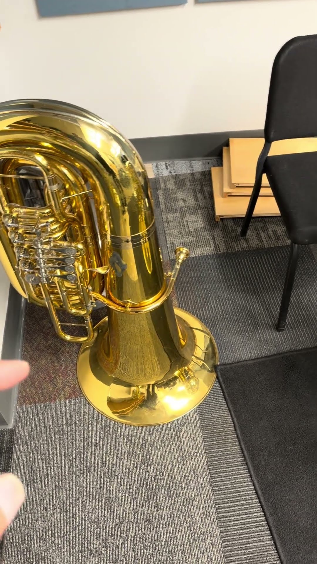 Way too early Aaron Tindall Denis Wick #tuba mouthpiece thoughts