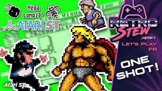 Redécouverte des PREMIERS JEUX de mon ENFANCE sur ATARI ST ! -  Let's Play ONE SHOT #51